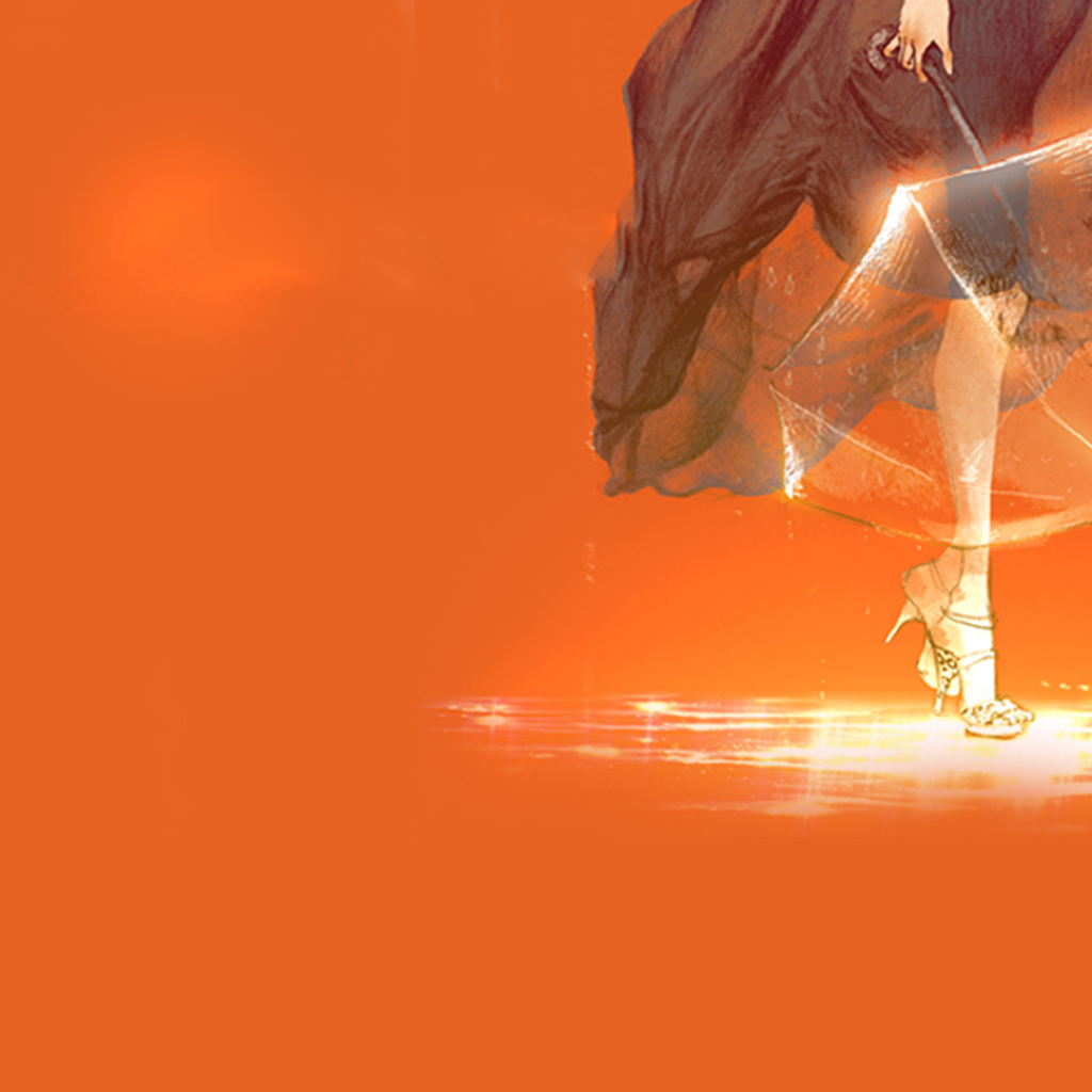 Прозрачный зонтик