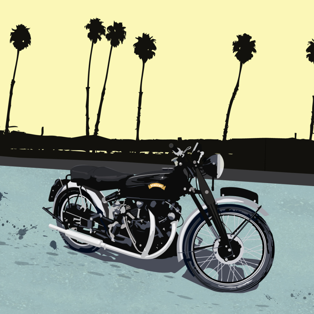 Знаменитая картина Энди Уорхола Черная тень