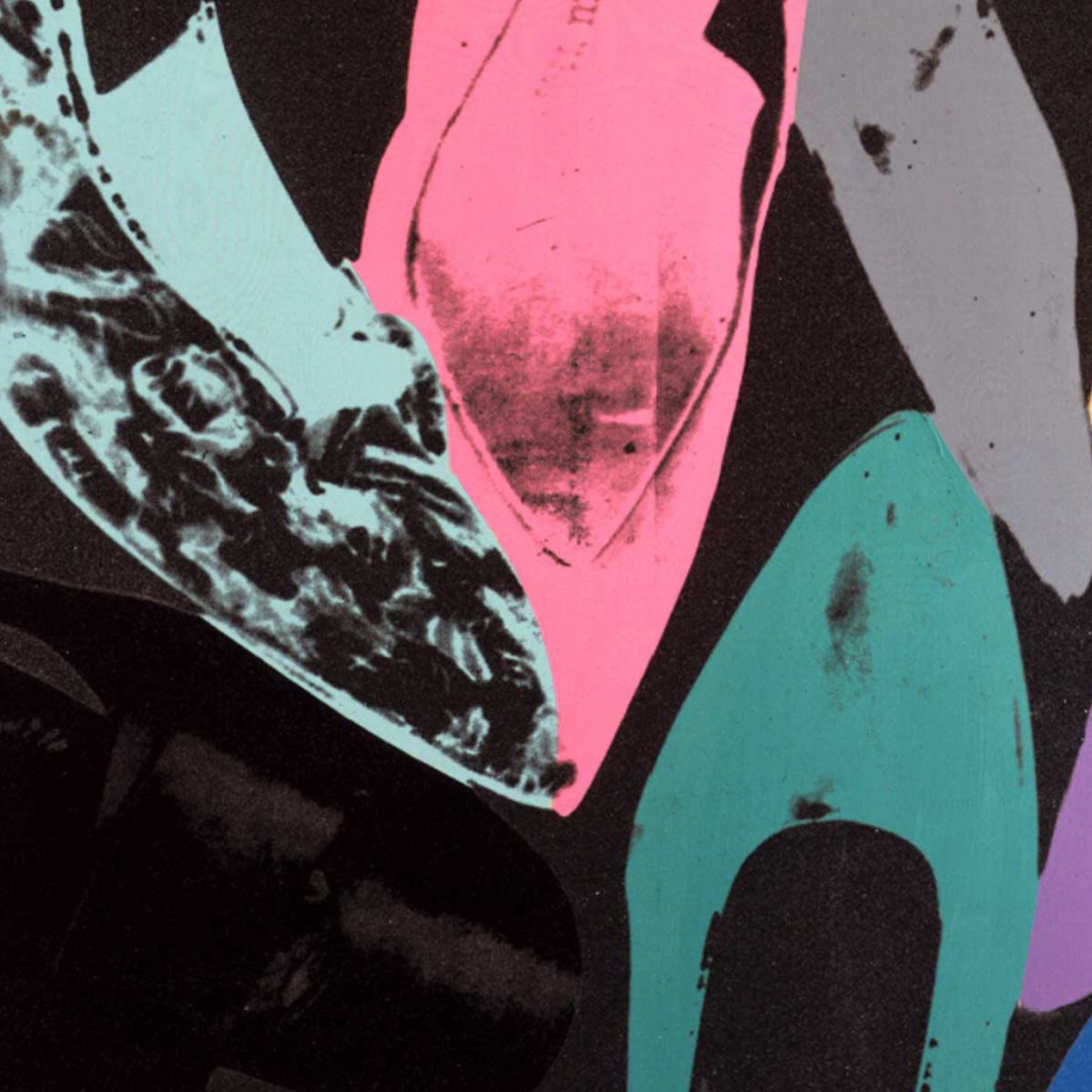 Знаменитая картина Энди Уорхола обувь