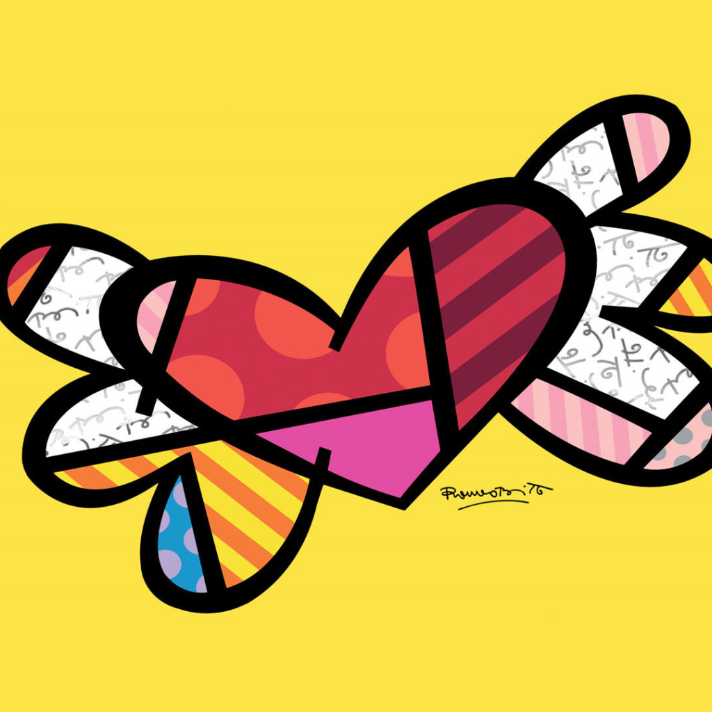 Картина Энди Уорхола Сердце