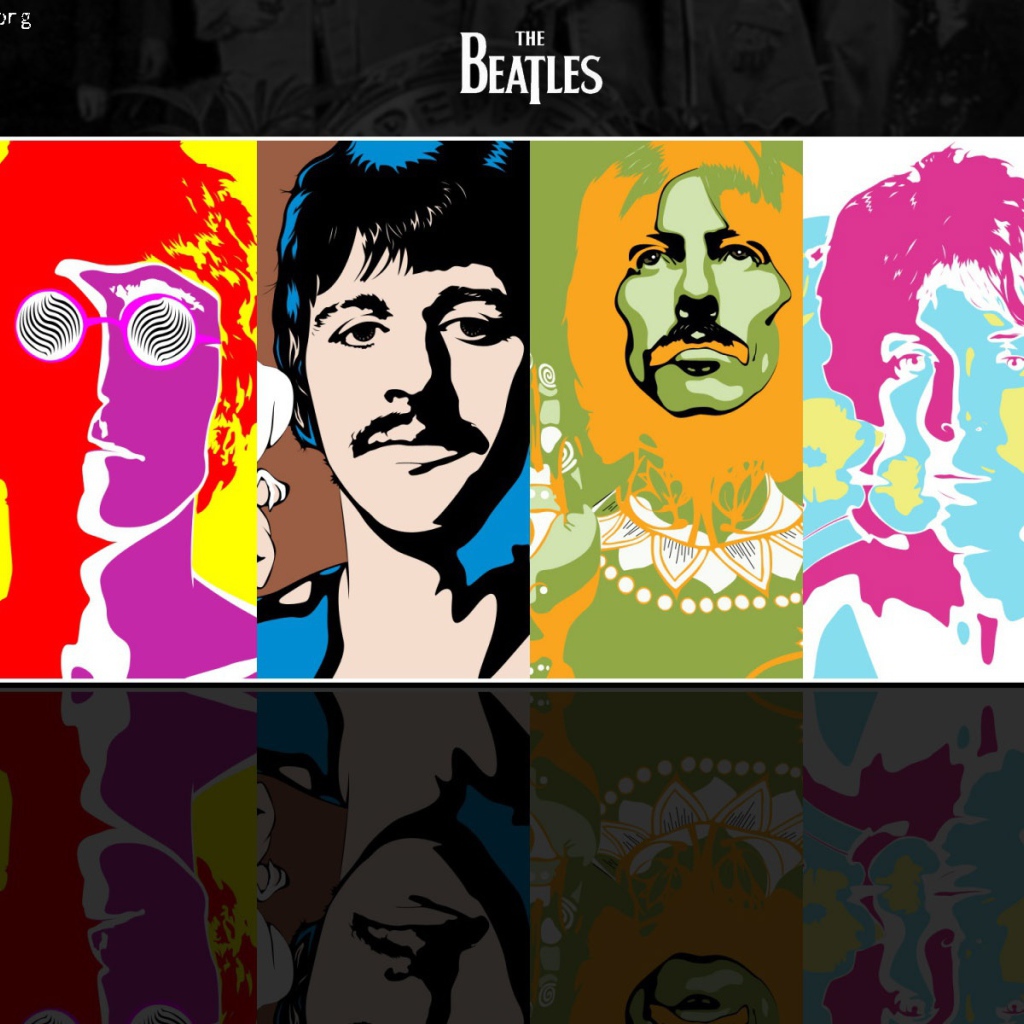 Картина Энди Уорхола The Beatles