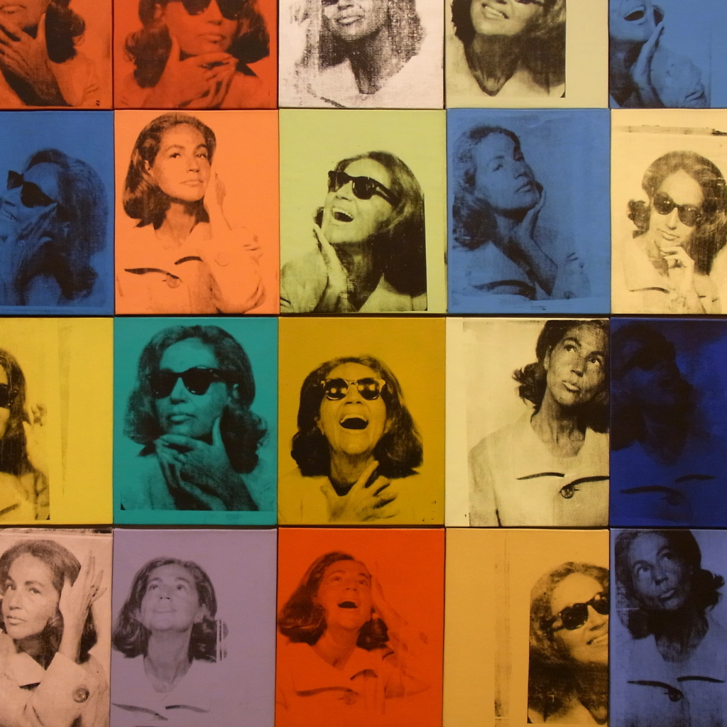 Картина Энди Уорхола шестидесятых