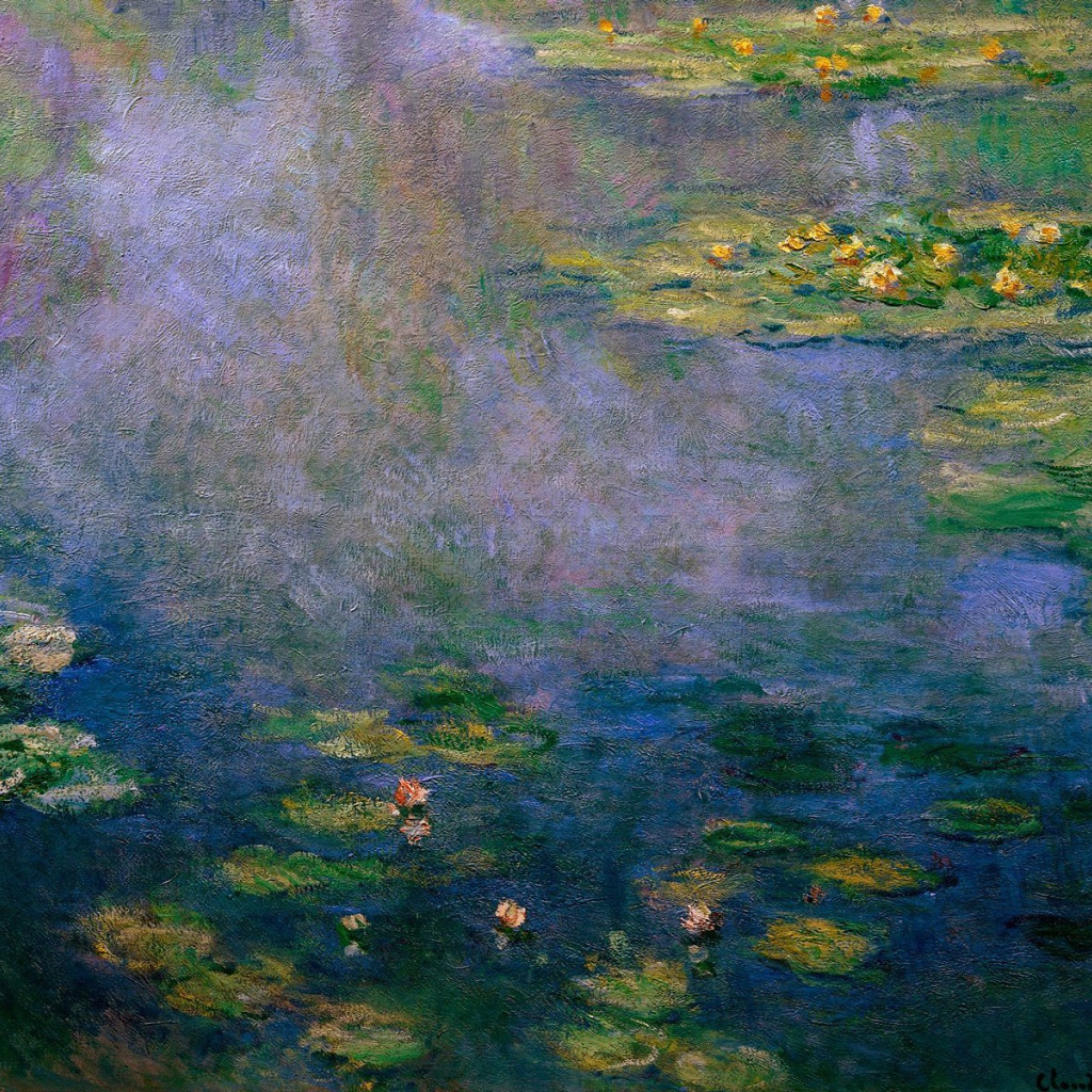 Картина Клода Моне - Водяные лилии