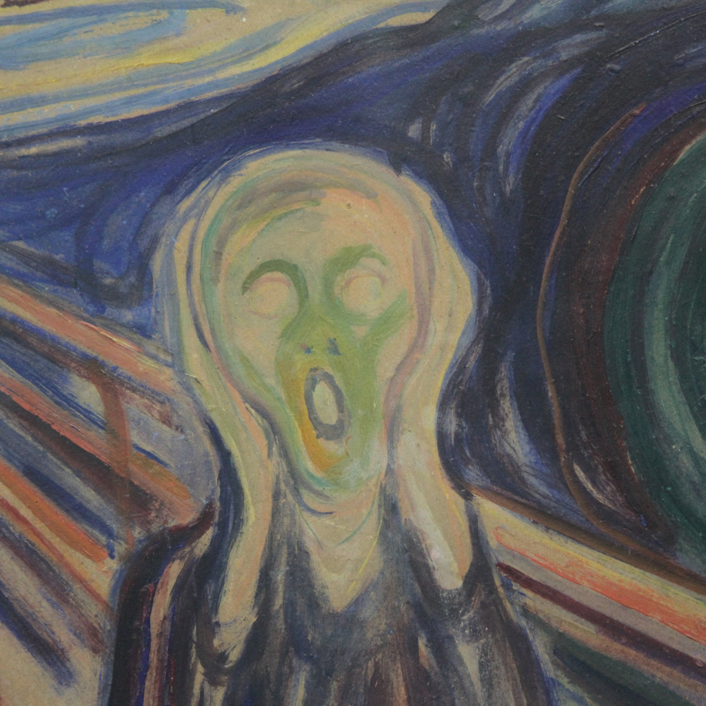 Картина Эдварда Мунка - Крик