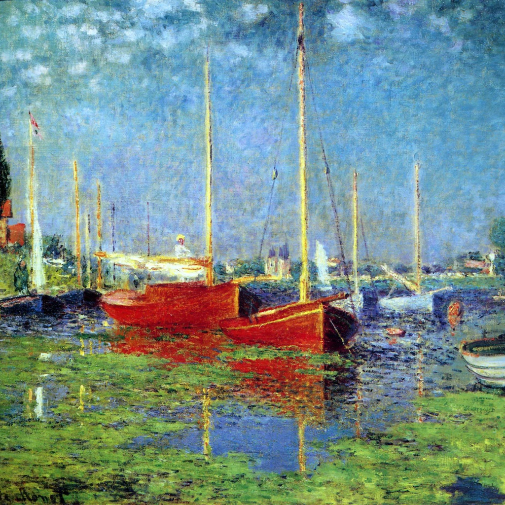 Картина Моне - Аржантей