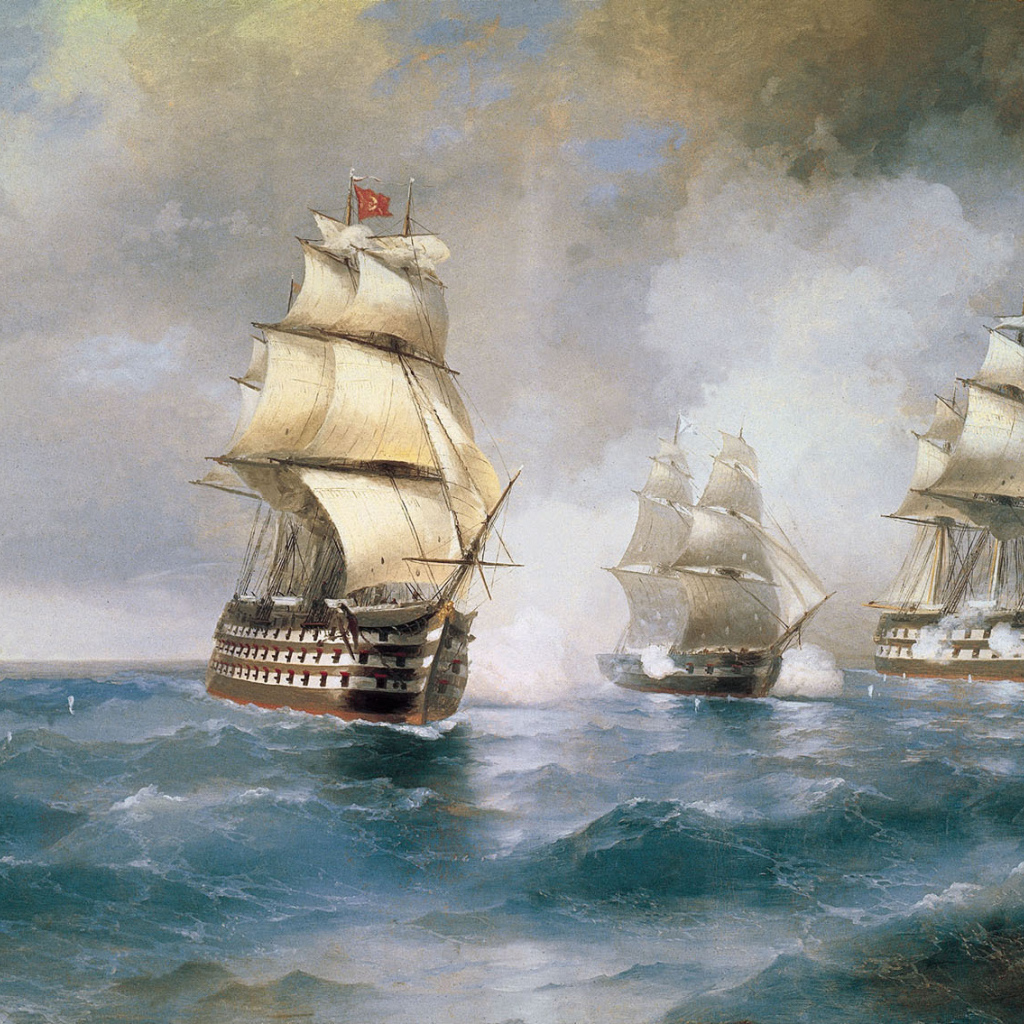 Картина Никаса Сафронова - Корабли