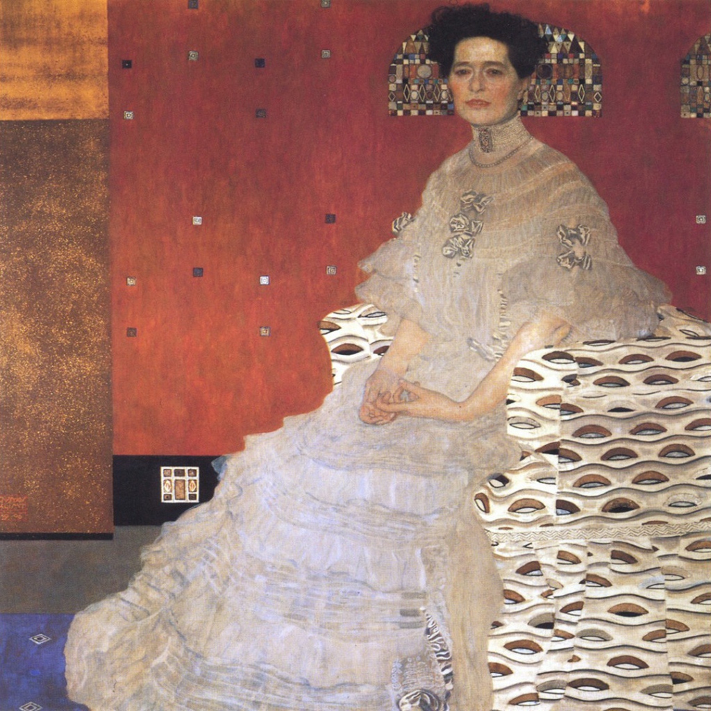 Картина Густава Климта - Fritza Riedler