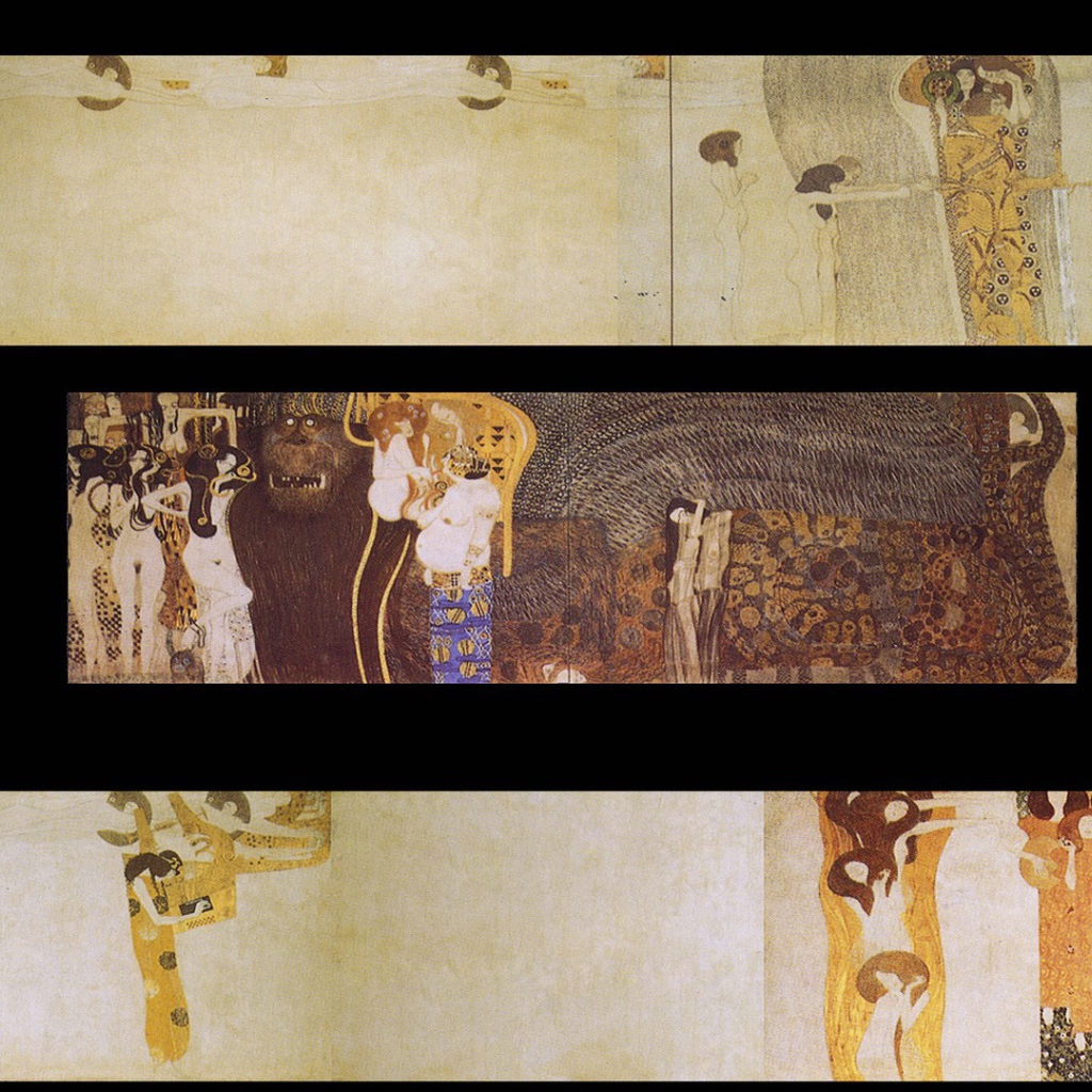 Картина Густава Климта - Три мира