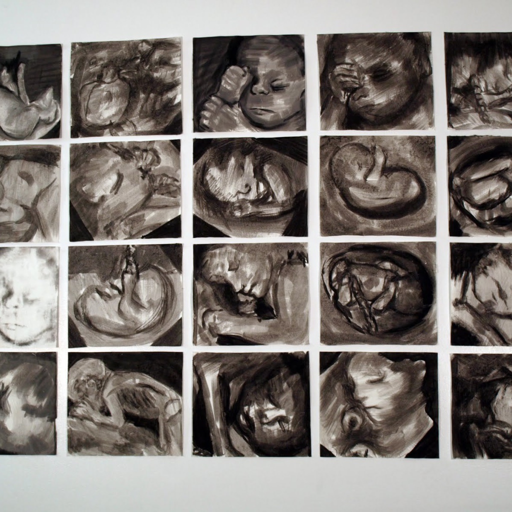 Картина Марлен Дюма - Плод