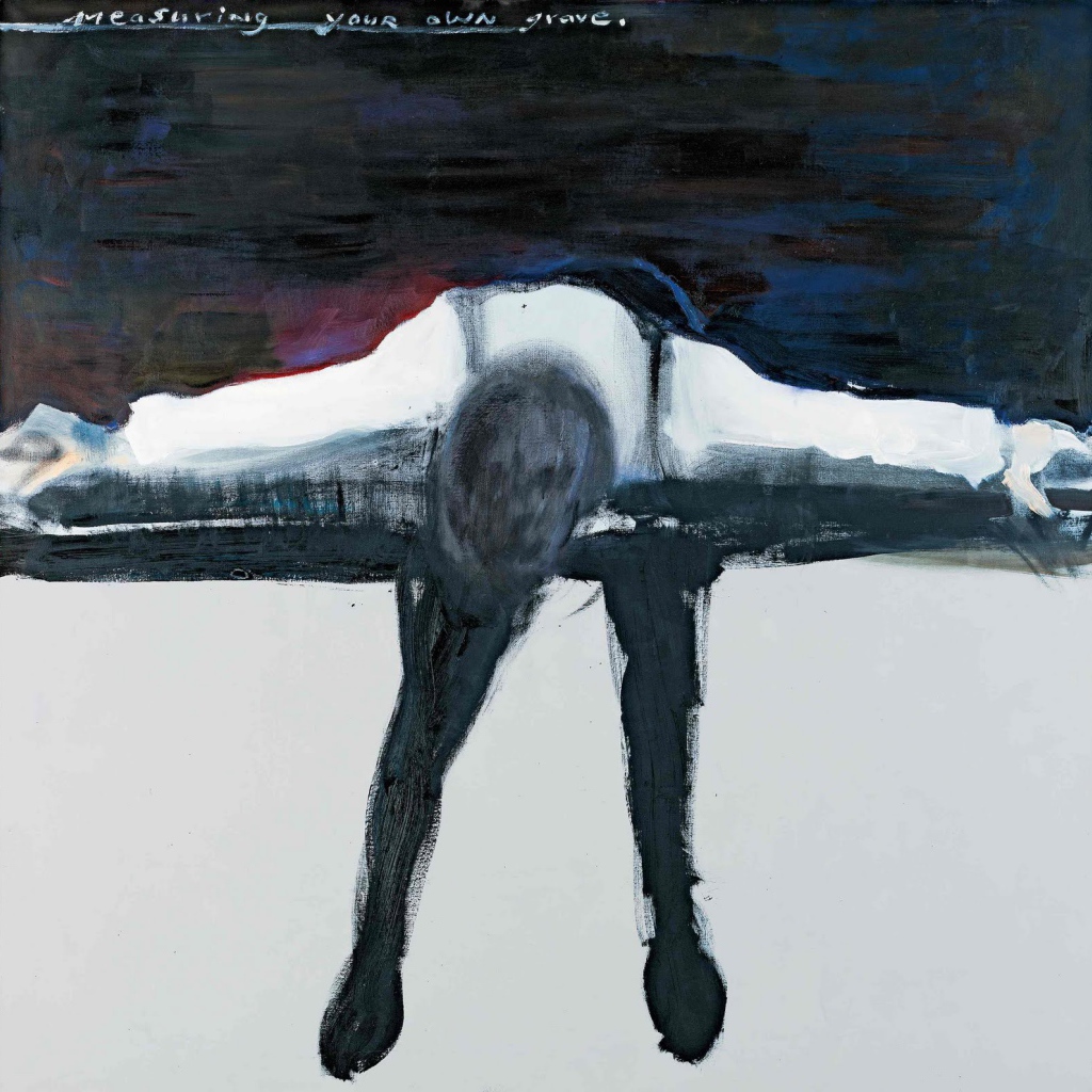 Картина Марлен Дюма - Измерение себе могилу