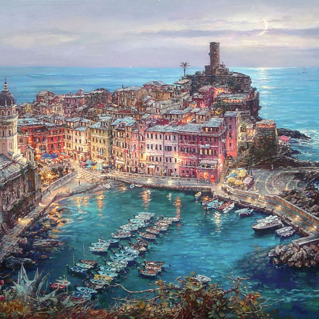 Луна над морем