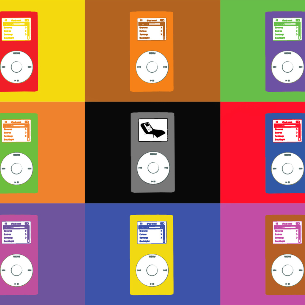 Картина Энди Уорхола Ipod