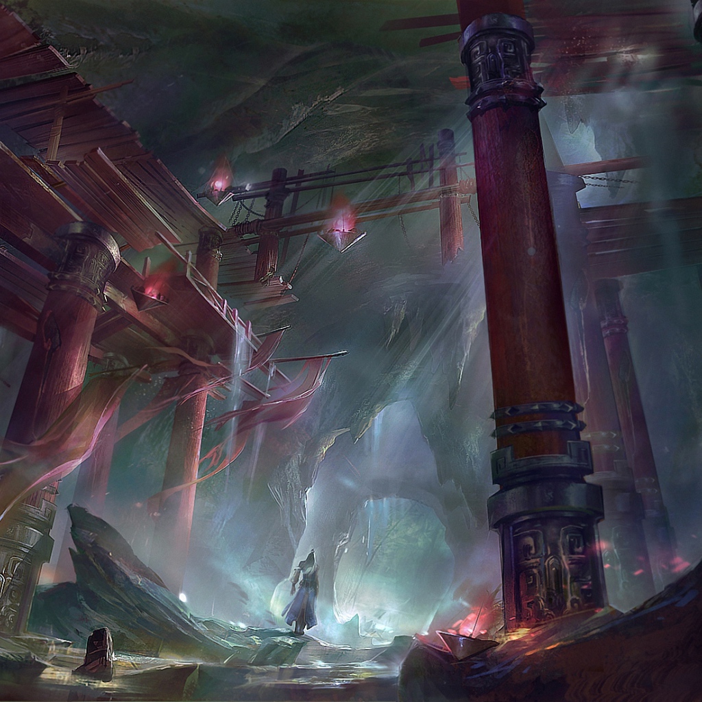 Фантастическая Картина Ронгронг ванг