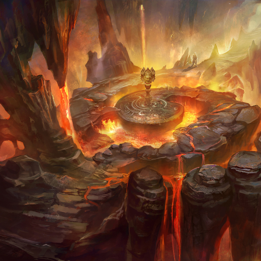 Потоки лавы