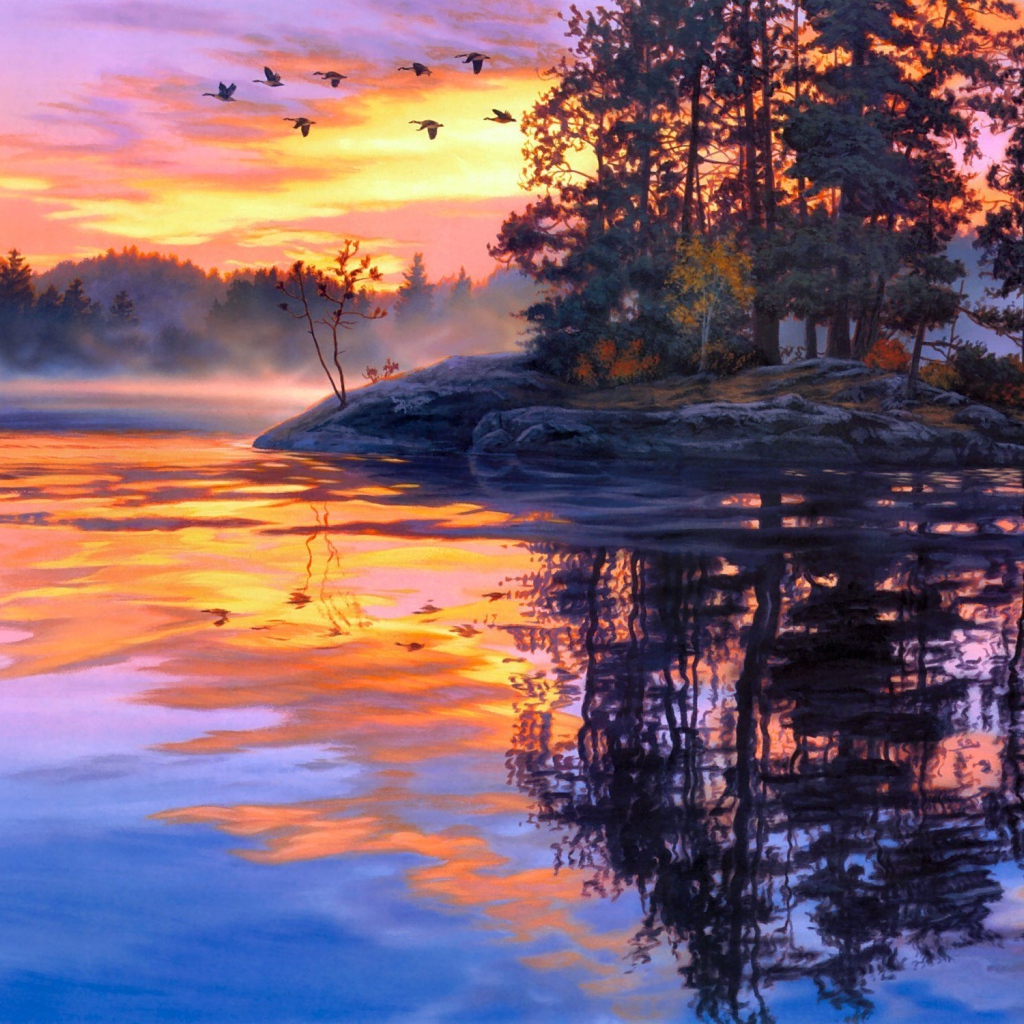 Картина Даррел Буш