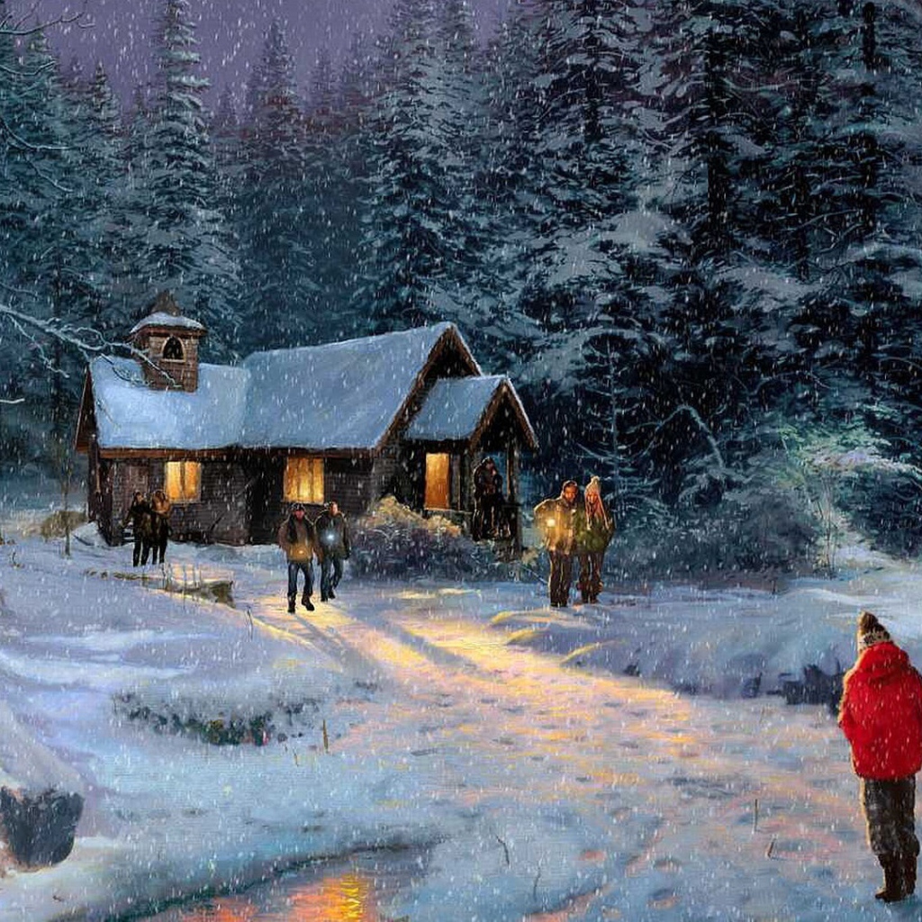 Картина Кинкейд Рождество