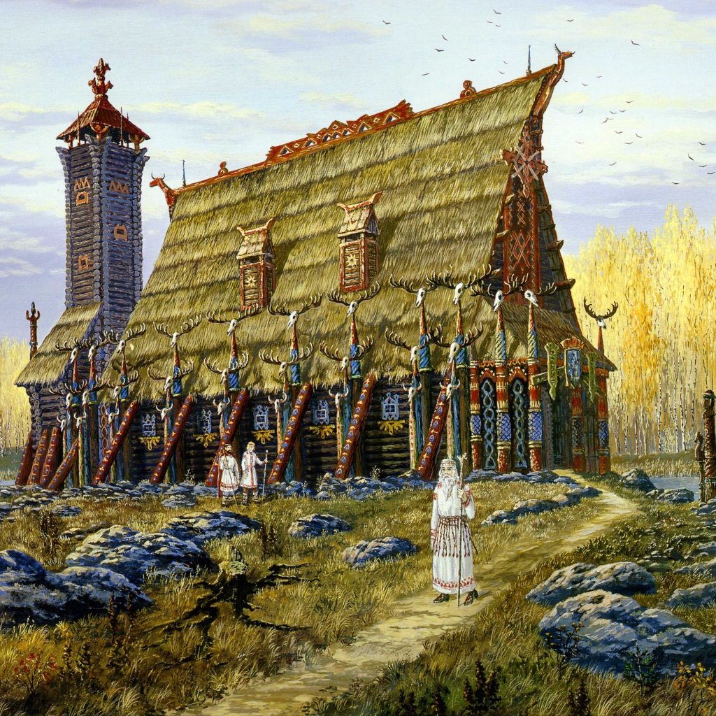 Славянский храм хорса