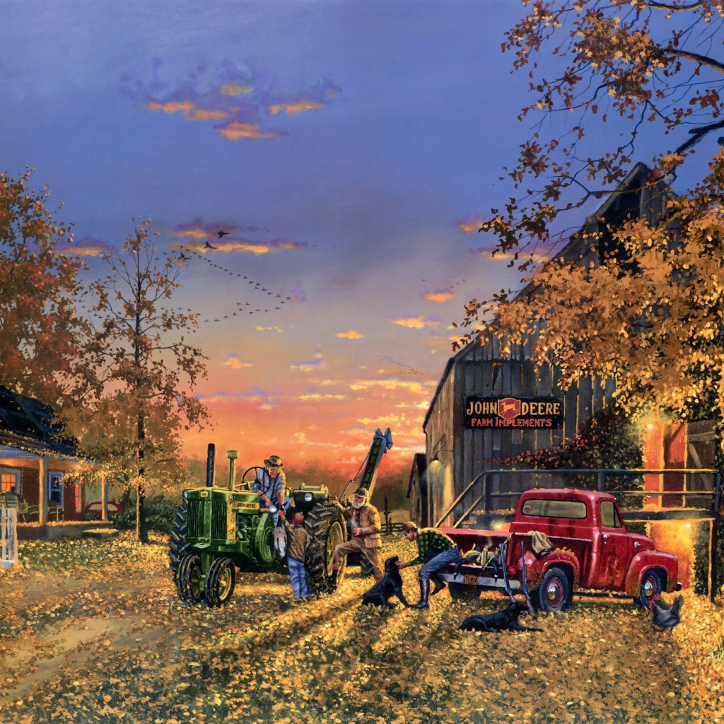 Время уборки урожая