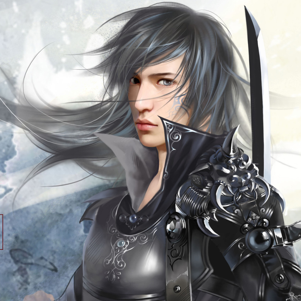 Воин в доспехах