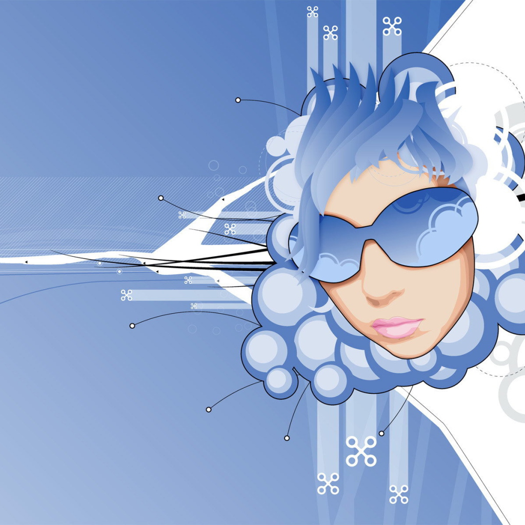 Лицо в очках