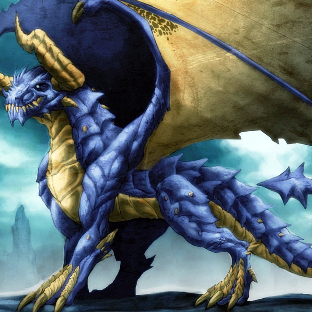 Синий дракон