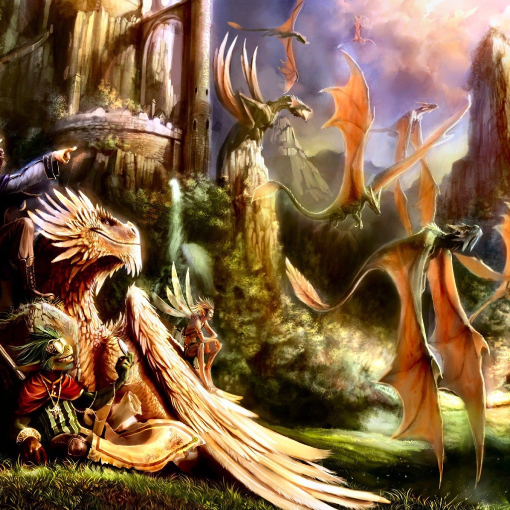 Драконы и эльфы