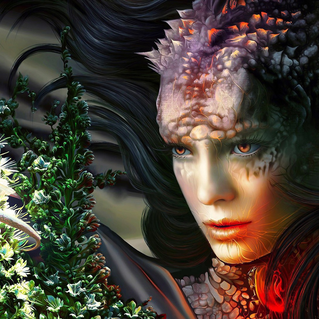 Женщина дракон