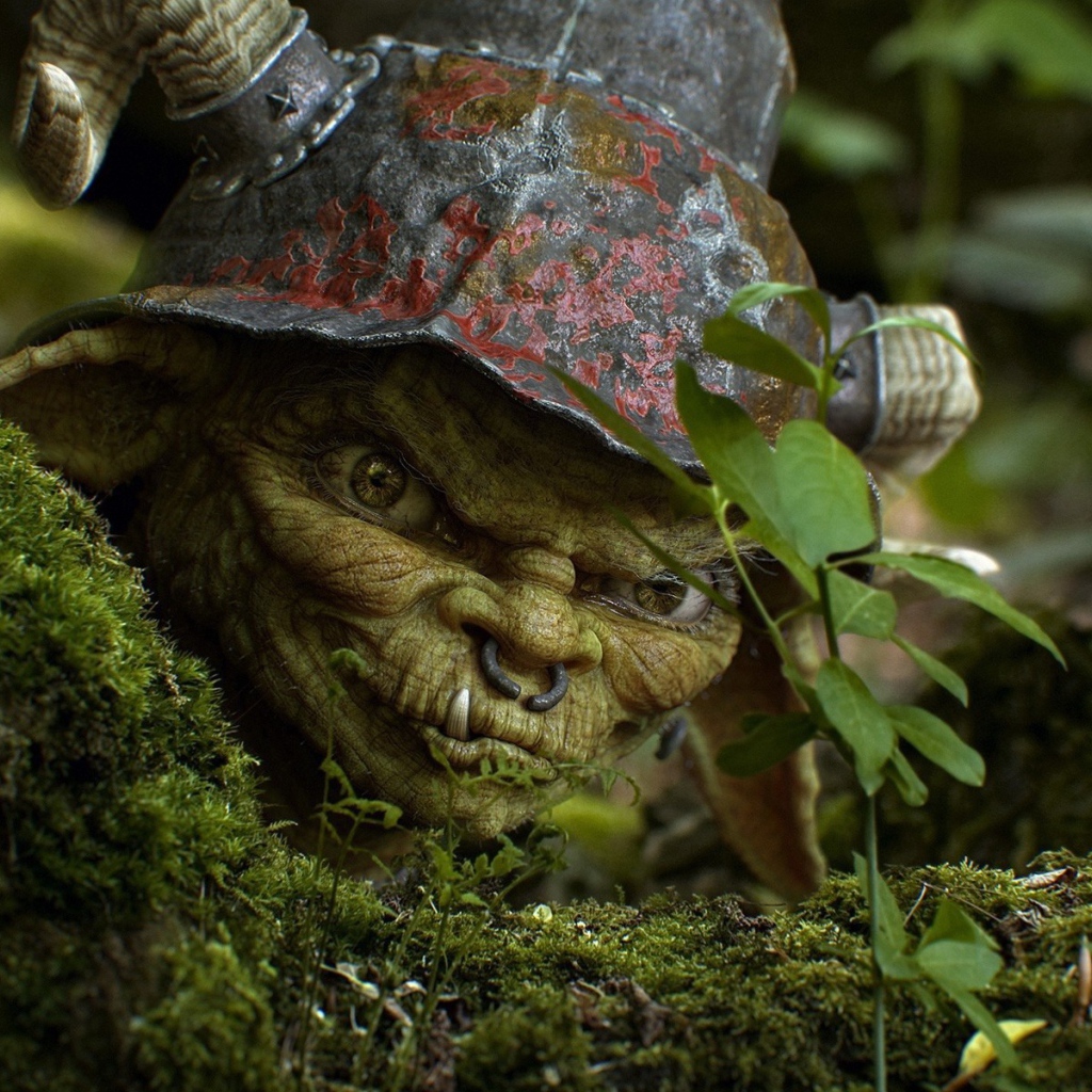 Зеленый гном