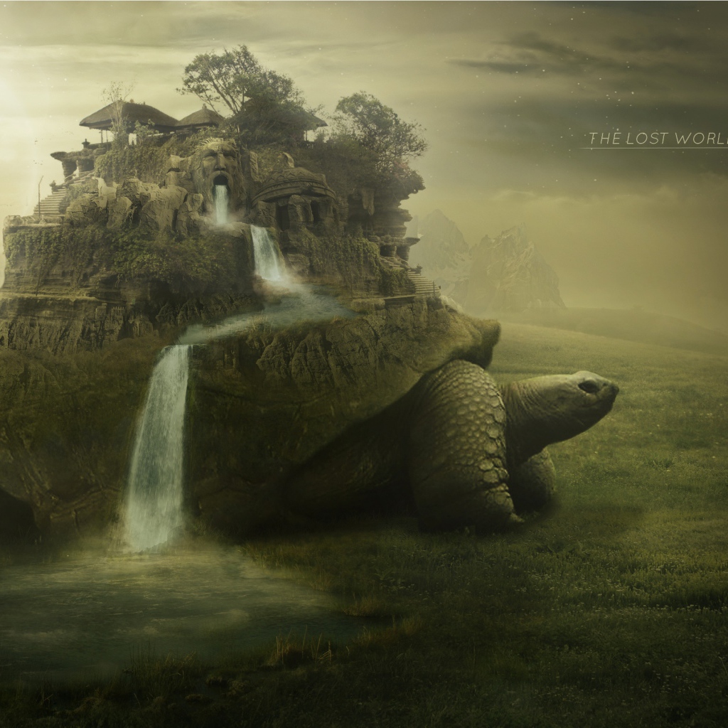 Дом на черепахе