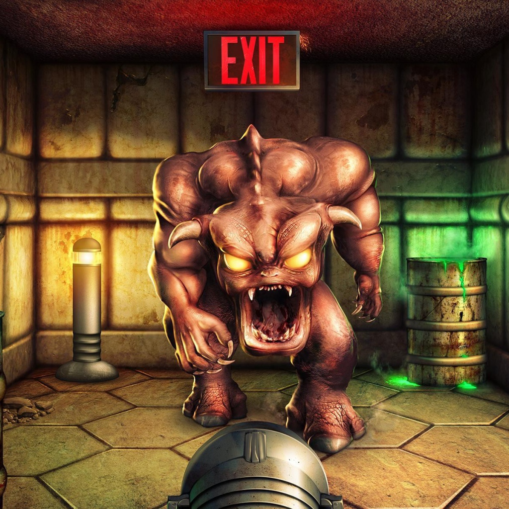 Монстр у выхода