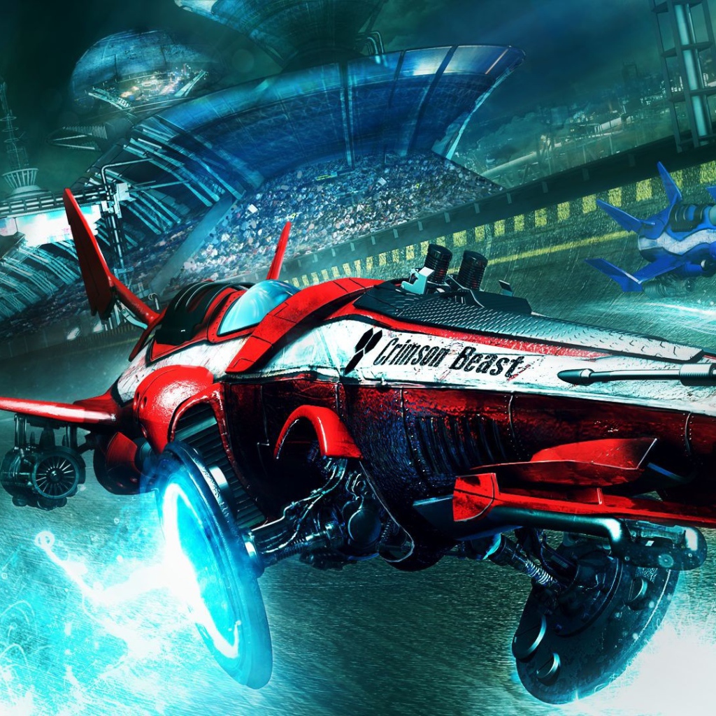 Гонки на летающих автомобилях