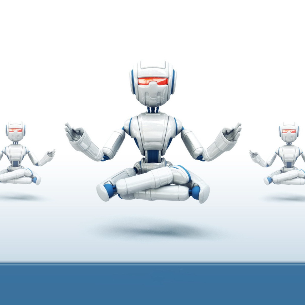 Роботы медитируют