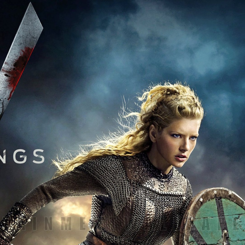 Девушка воин викинг