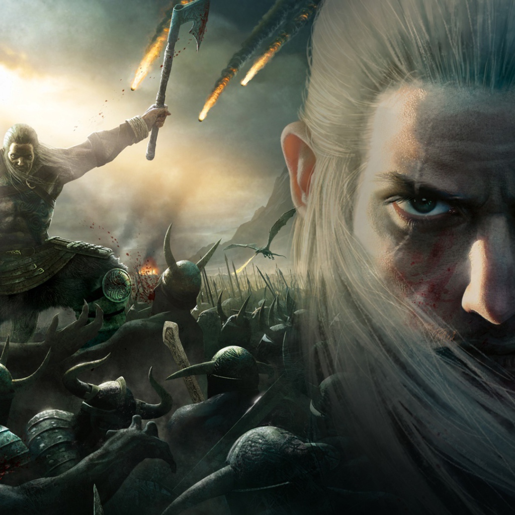 Викинги в пылу сражения