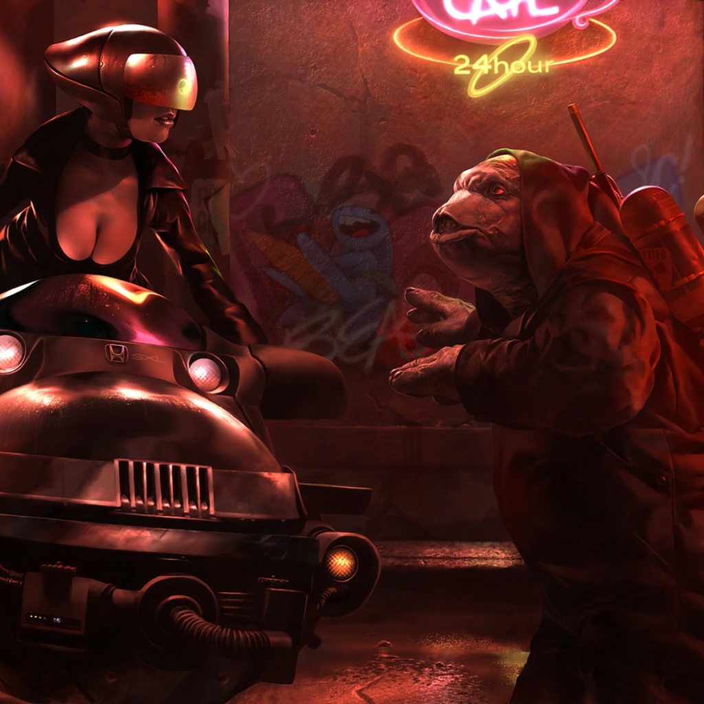 Девушка и инопланетяне