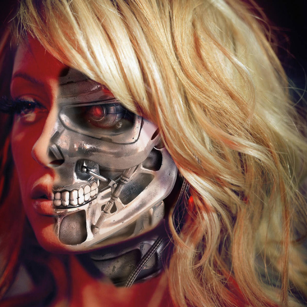 Девушка терминатор