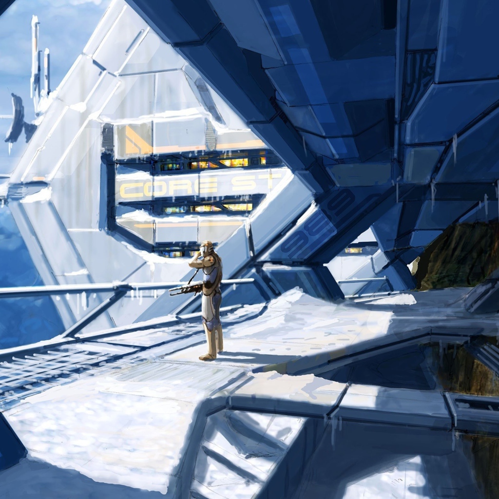 Человек на станции