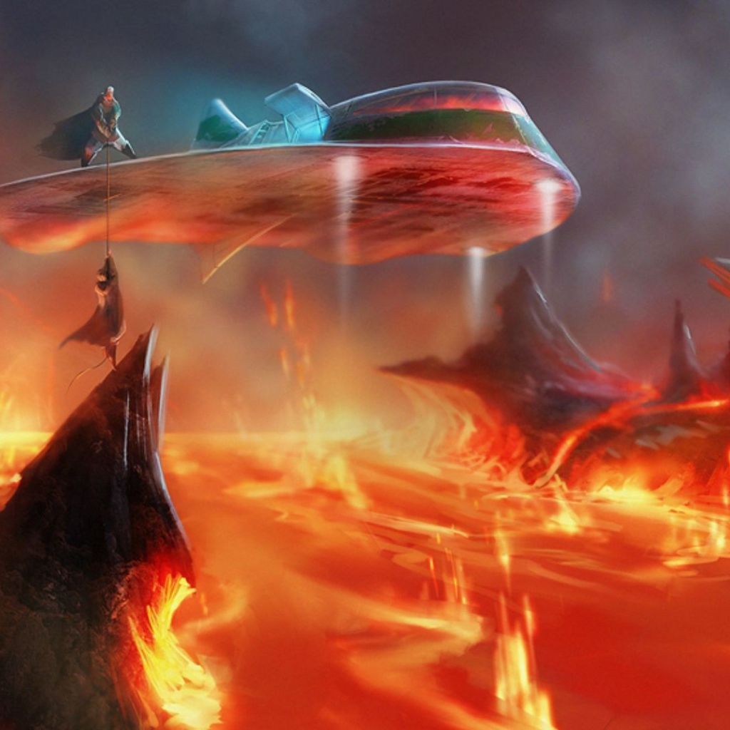 Спасение человека из огня