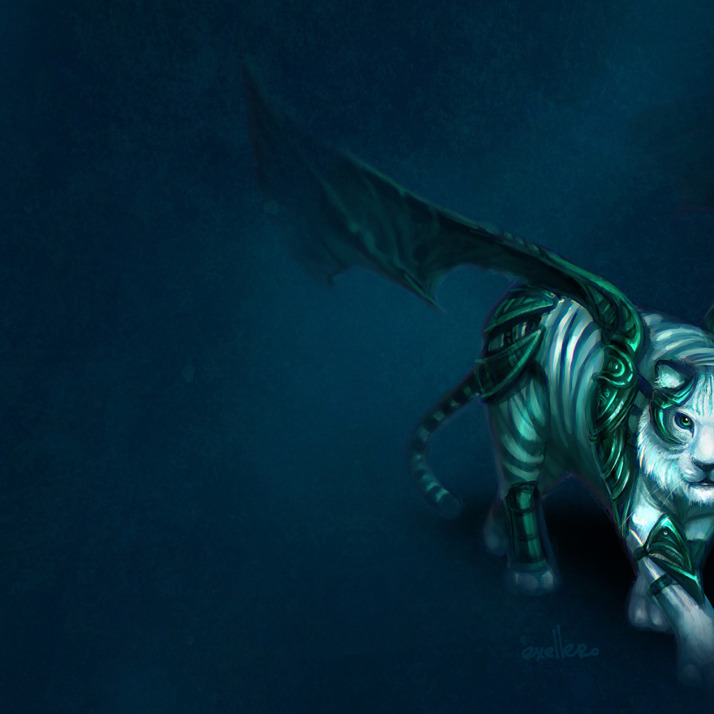 Тигр с крыльями