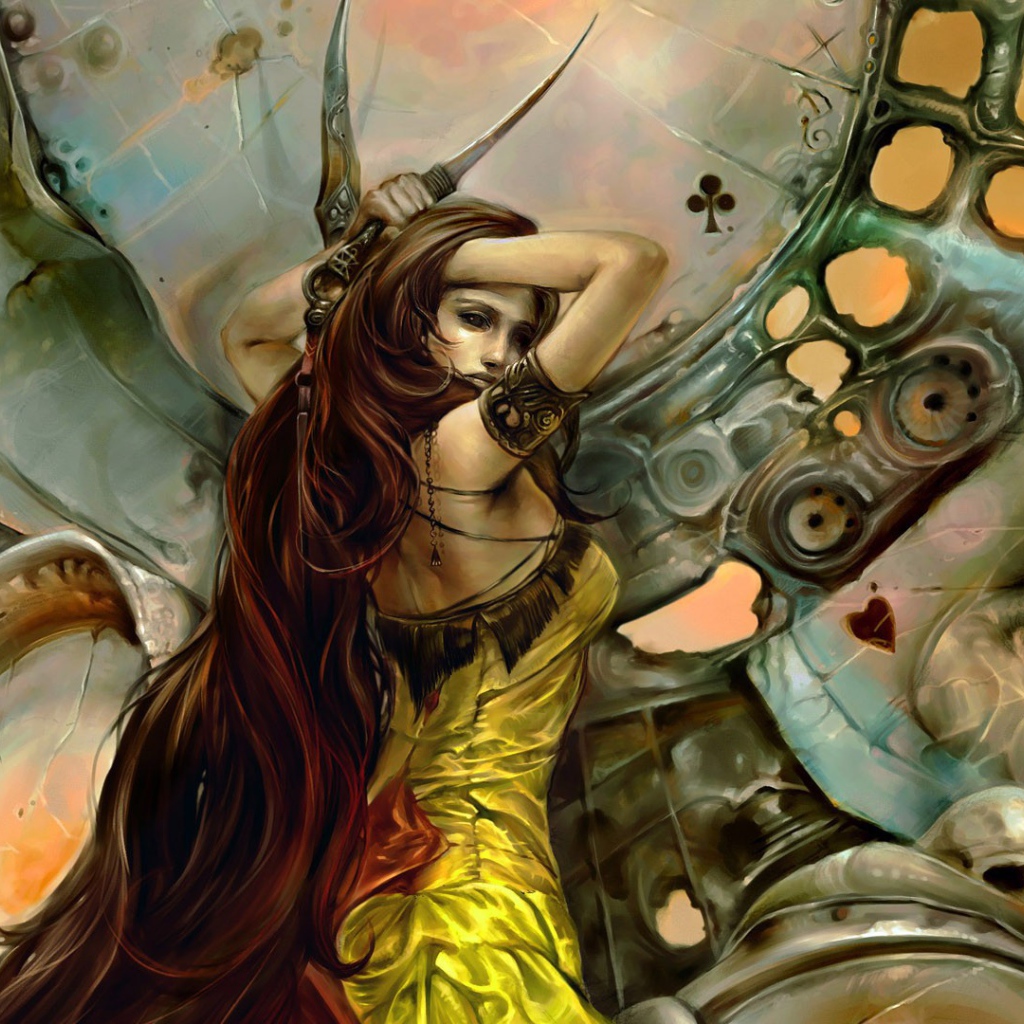 Девушка с кинжалом