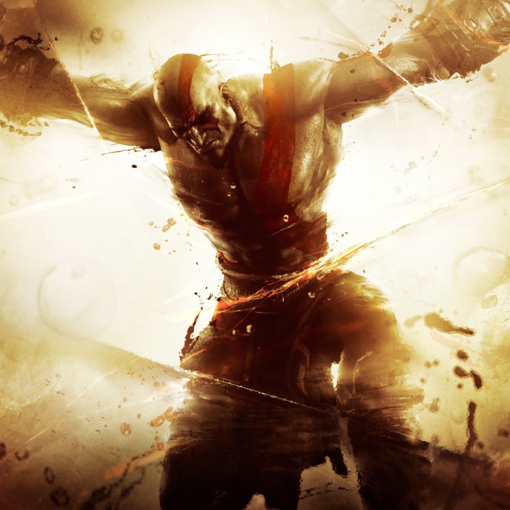 Рисунок фантастического воина