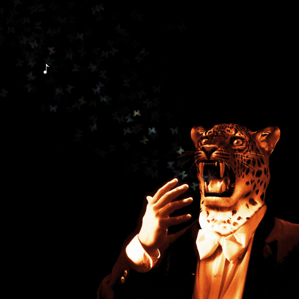 Человек с головой леопарда