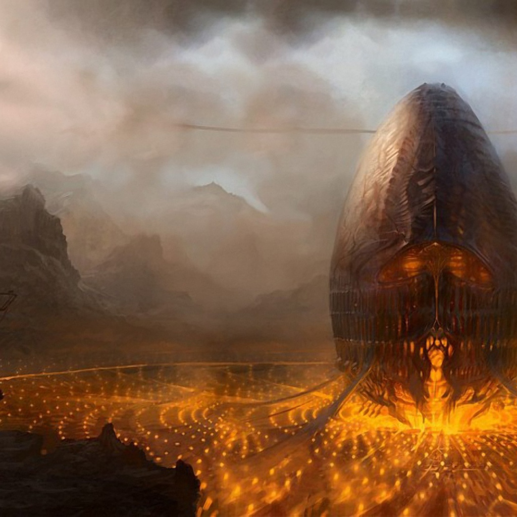 Инопланетный пейзаж