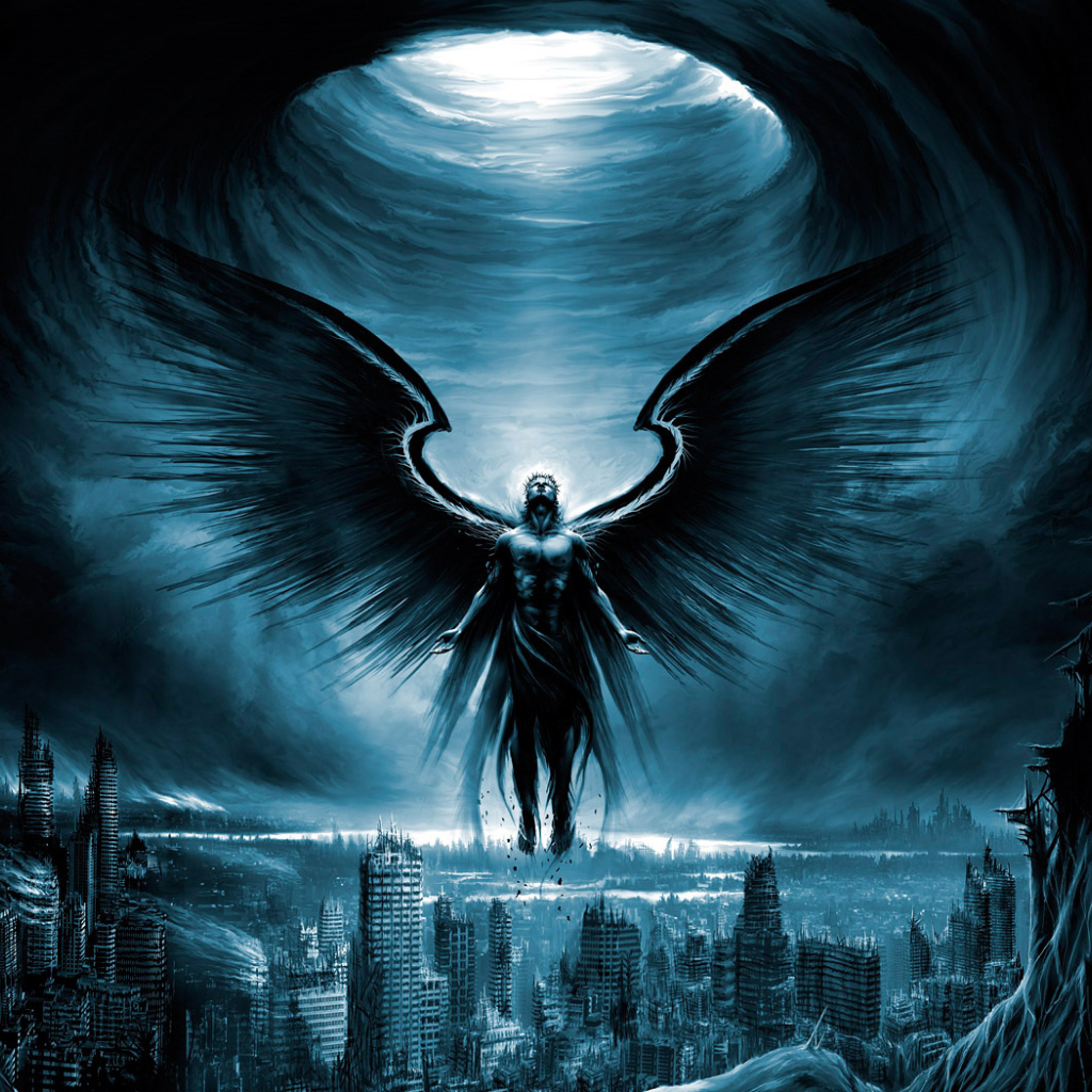 Черный ангел пришел на землю