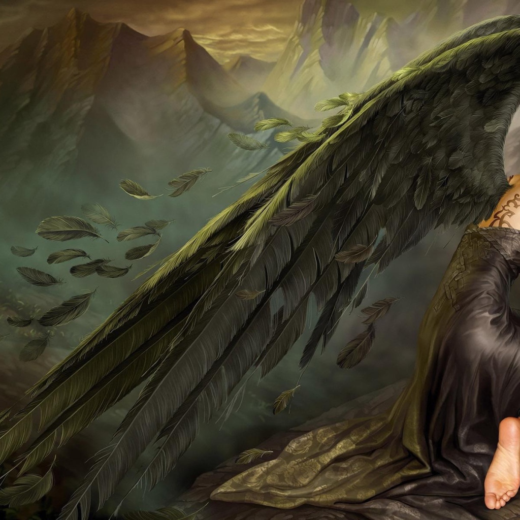 Черный ангел теряет перья