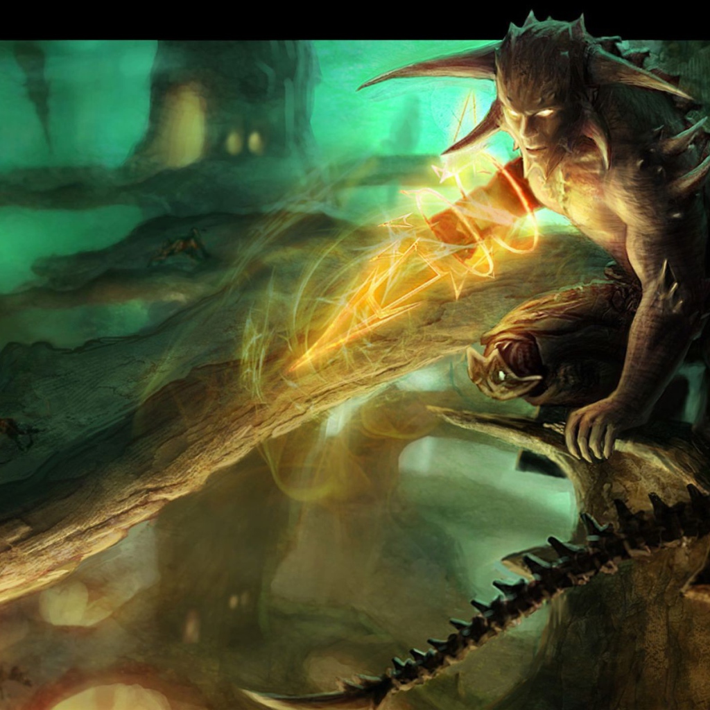 Демон на дереве