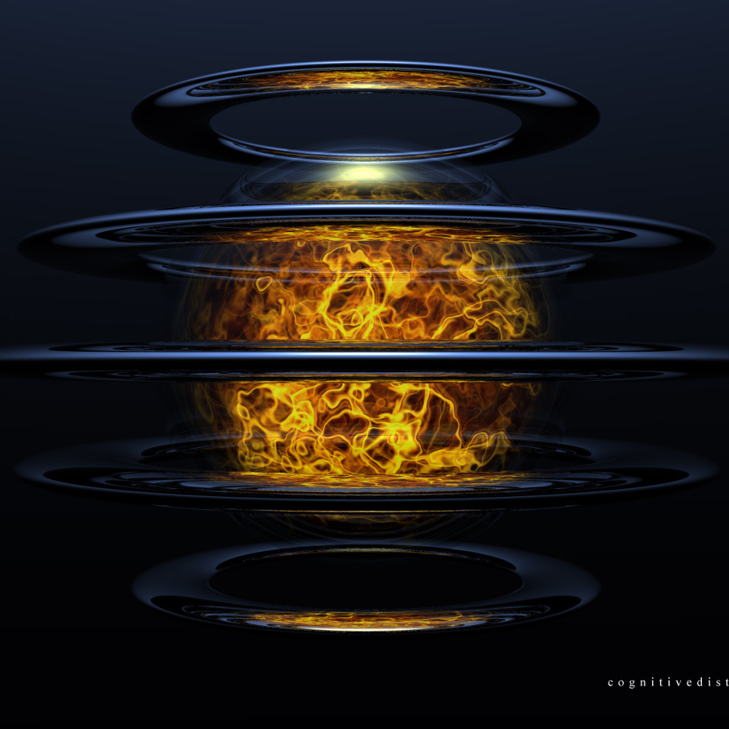 Огненный шар в кругах