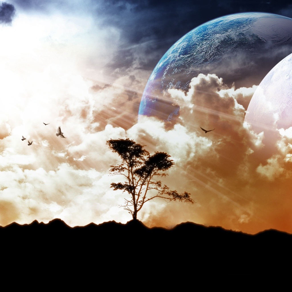 Планеты за облаками