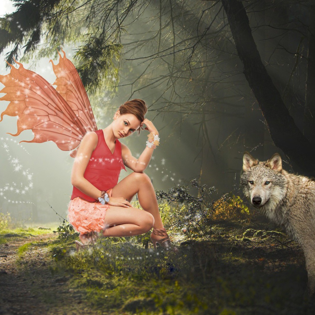 Фея и волк