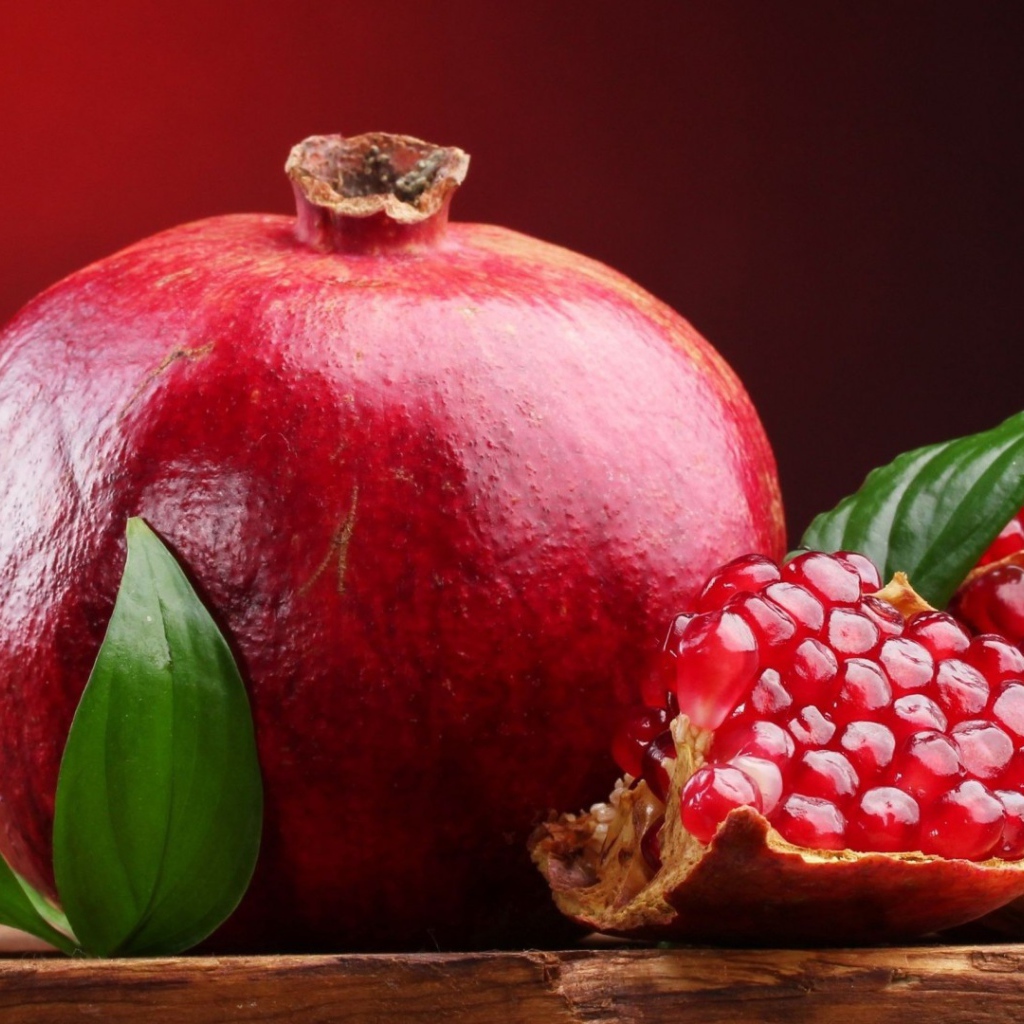 The pomegranate fruit